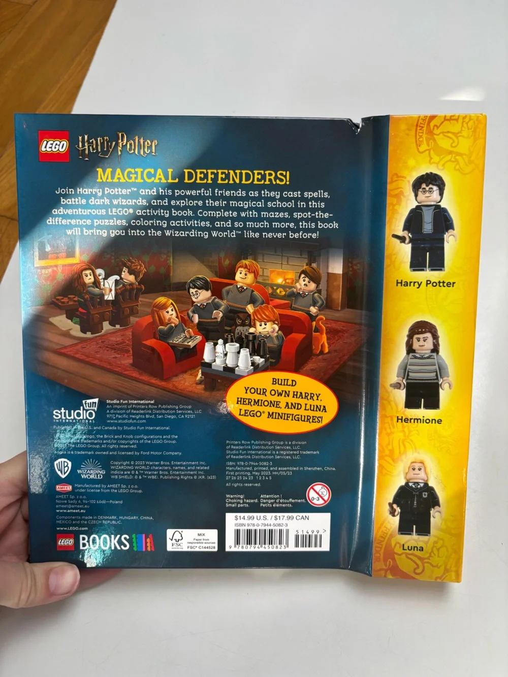 LEGO Harry Potter Magical‎ Defenders! Activity Book with minifigures
